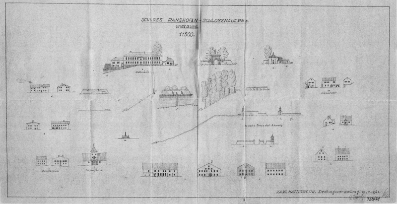 Datei:Schloss-Ranshofen Schlossmauern-Umgebung.jpg