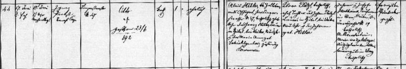 Datei:Otto Hitler Taufbuch Ausschnitt.jpg